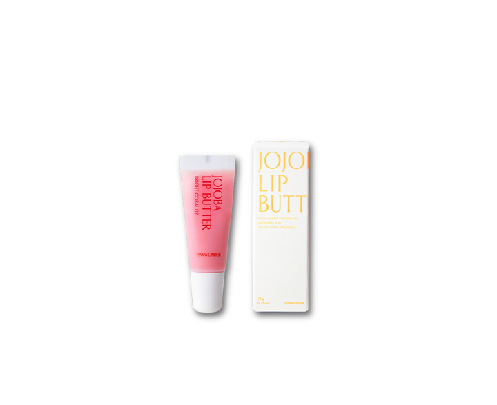 Jojoba Läppsmör Bright Coral 02
