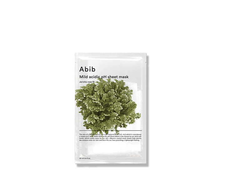 Mild Acidic pH Sheet Mask Jericho Rose Fit