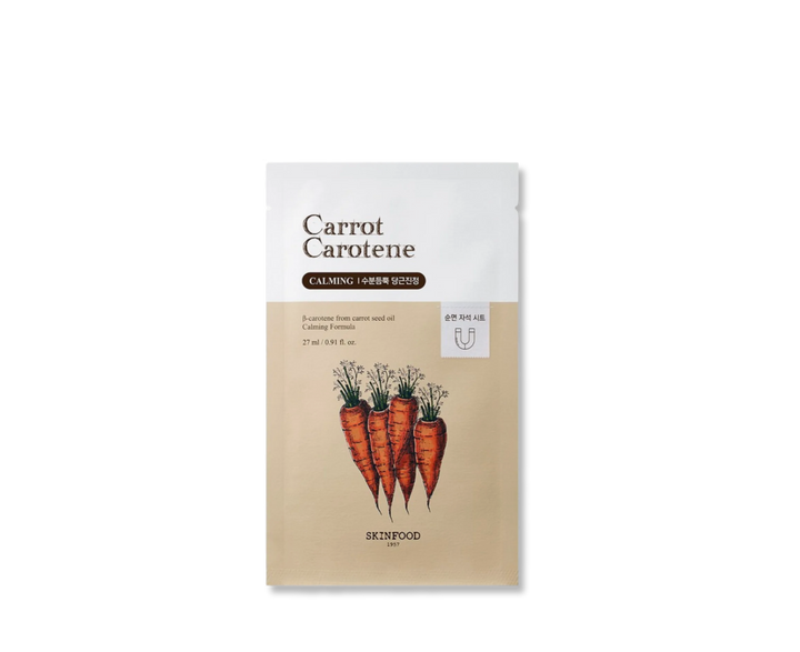 Carrot Carotene Calming Mask Sheet